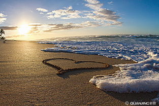 heart in sand on beach,Heart in Sand on Beach: A Unique and Emotional Experience