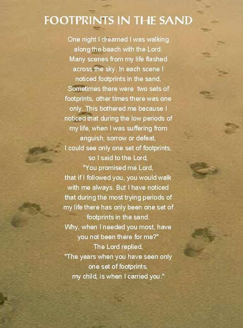 the poem footsteps in the sand,The Poem “Footsteps in the Sand”: A Detailed Multidimensional Introduction